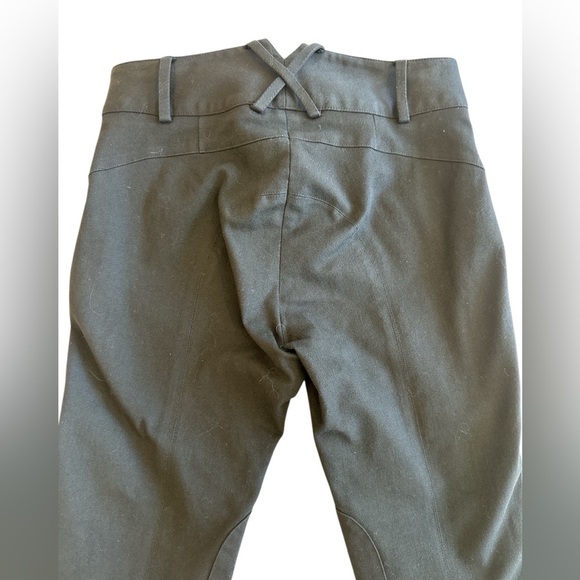 Veronica Beard Black Cotton Cigarette Pants - Picture 6 of 8